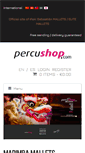 Mobile Screenshot of percushop.com